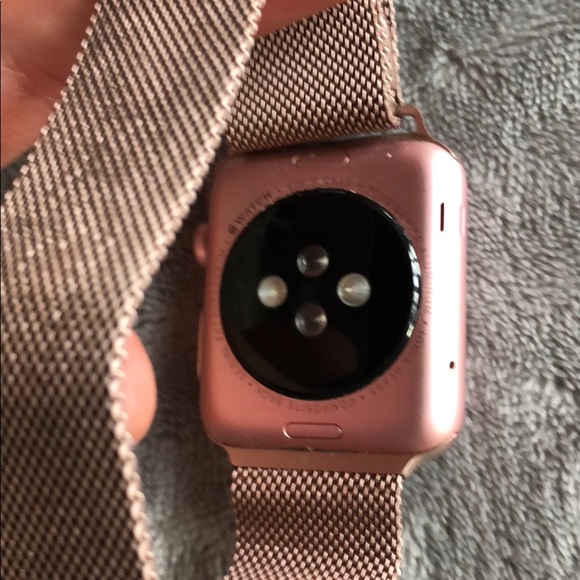 Authentic Apple Watch. 1st gen Rose Gold. Case inc main image 5